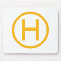 Helipad Mousepad by AshDav Helipad Mousepad