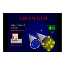 Helium-9 Isotope (print)