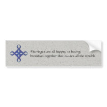 Helix Cross Bumper Sticker bumper stickers by Hafapea Helix Cross Bumper Sticker bumper stickers