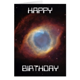 helix nebula birthday card