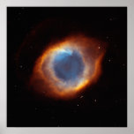 Helix Nebula "Eye of God" Hubble Telescope Print