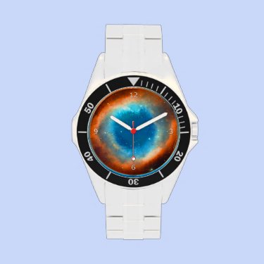 Helix Nebula, Eye of God outer space picture Wristwatches