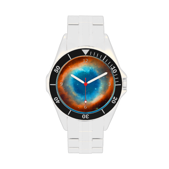 Helix Nebula, Eye of God outer space picture Wristwatches Helix Nebula, Eye of God outer space picture Wristwatches