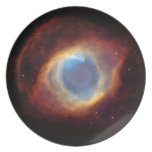 Helix Nebula (Hubble Telescope) Party Plates