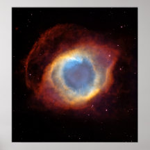 Helix Nebula (Hubble Telescope) Posters