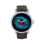 Helix Nebula in space Wristwatches