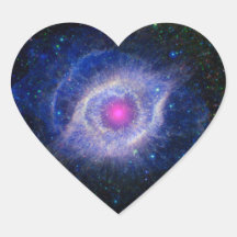 Helix Nebula NASA Purple Stickers