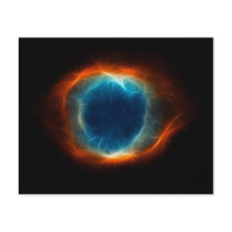 Helix Nebula Star Space Cloud Flyer Design