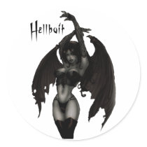 Hell Bait stickers by WhenInRoma Hell Bait stickers
