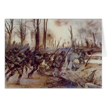 Hell Fighters from Harlem by H. Charles McBarron Greeting Cards