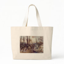Hell Fighters from Harlem by H Charles McBarron Jr Canvas Bag
