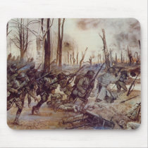 Hell Fighters from Harlem by H Charles McBarron Jr Mousepads
