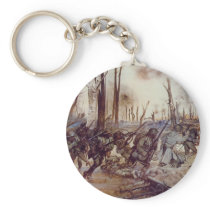Hell Fighters from Harlem by H. Charles McBarron Keychains