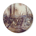 Hell Fighters from Harlem by H. Charles McBarron Fridge Magnet