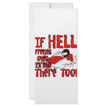Hell Freezes Over rack cards by boltzdesignz Hell Freezes Over rack cards