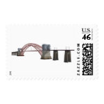 Hell Gate Bridge: 3D Model: Postage