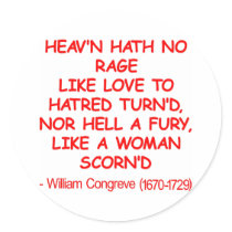 Hell Hath No Fury Like A Woman Scorned stickers