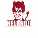Hell No!! Anti Sarah Palin Tee t-shirts