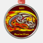 Hell On WheelsPremium  Round Ornament
