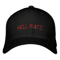 HELL RATZ embroidered hats