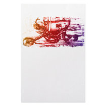 Hell Rider stationery