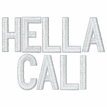 HELLA CALI embroidered shirts by hellacali HELLA CALI embroidered shirts