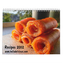 Hella Delicious Recipe Calendar 2012