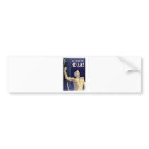 Hellas Greece Besucht Bumper Sticker