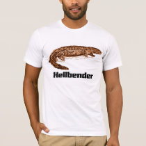 Hellbender t-shirt by burntright Hellbender t-shirt