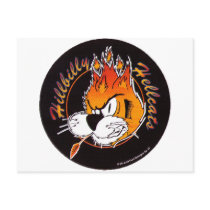 Hellcats logo postcards