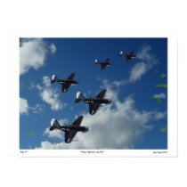 Helldiver Flight Saipan 1944 Poster