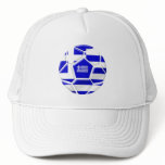 Hellenic Soccer football fans Greek flag gifts hats