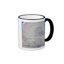 Hellenistic epigraph stone , found in Ephesus Coffee Mugs