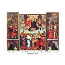 Heller-Altar: Reconstruction Of The Open Altar Postcards