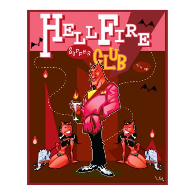 HellFire Supper Club Posters by paperdragon