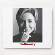 Hellnoary Hillary Clinton Mousepad by gralmy Hellnoary Hillary Clinton Mousepad