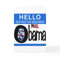 Hello 44th President Barack Obama cards