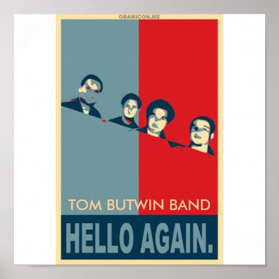 "Hello again." Poster by TomButwin