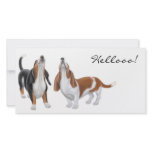 Hello Bassett Hound Photo Cards