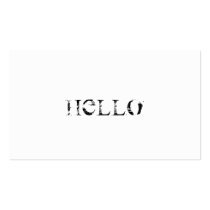 hello business cards by anphonay hello business cards