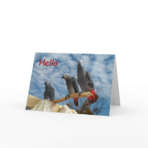 Hello cards by scarletsfeathers Hello cards