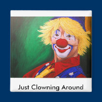 Hello Clown magnets