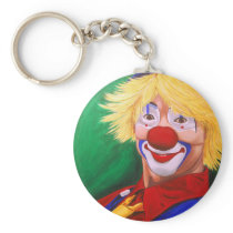 Hello Clown Keychain