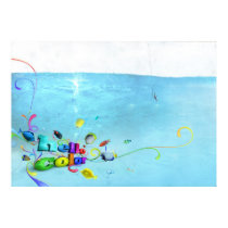 Hello Color Poster posters