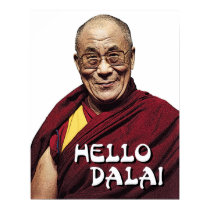 Hello Dalai poster posters