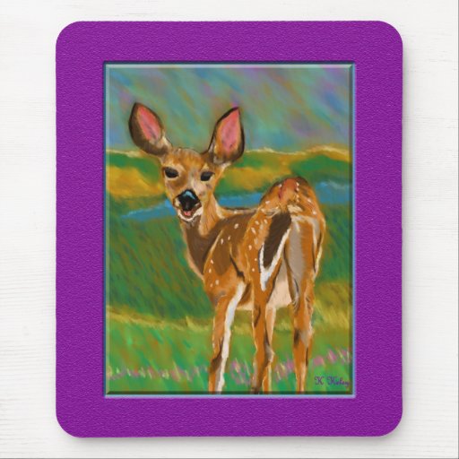 Hello Dear Deer mousepad