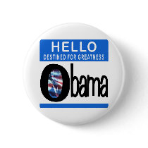 Hello Destined For Greatness buttons