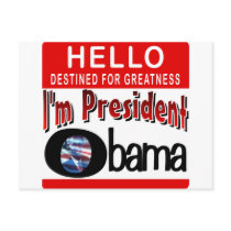 Hello > Destined For greatness postcards