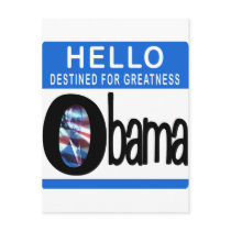 Hello Destined For Greatness postcards