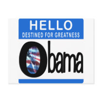 Hello Destined For Greatness postcards